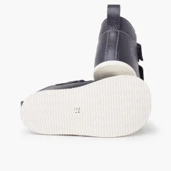 Zapatillas<Pisamonas Botita Piel Sport Puntera Blanca