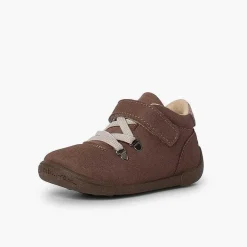 Botas<Pisamonas Botita Reforzada Cordones Elasticos Y Tira Adherente