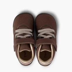 Botas<Pisamonas Botita Reforzada Cordones Elasticos Y Tira Adherente