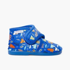 Zapatillas Casa<Pisamonas Botitas Casa Cierre Adherente Estampadas