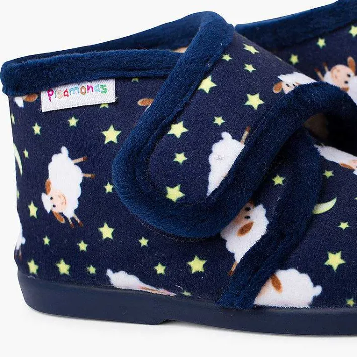 Zapatillas Casa<Pisamonas Botitas Casa Cierre Adherente Estampadas