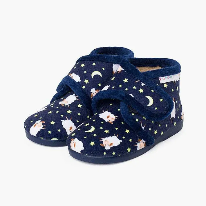 Zapatillas Casa<Pisamonas Botitas Casa Cierre Adherente Estampadas