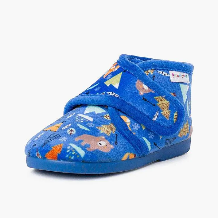 Zapatillas Casa<Pisamonas Botitas Casa Cierre Adherente Estampadas
