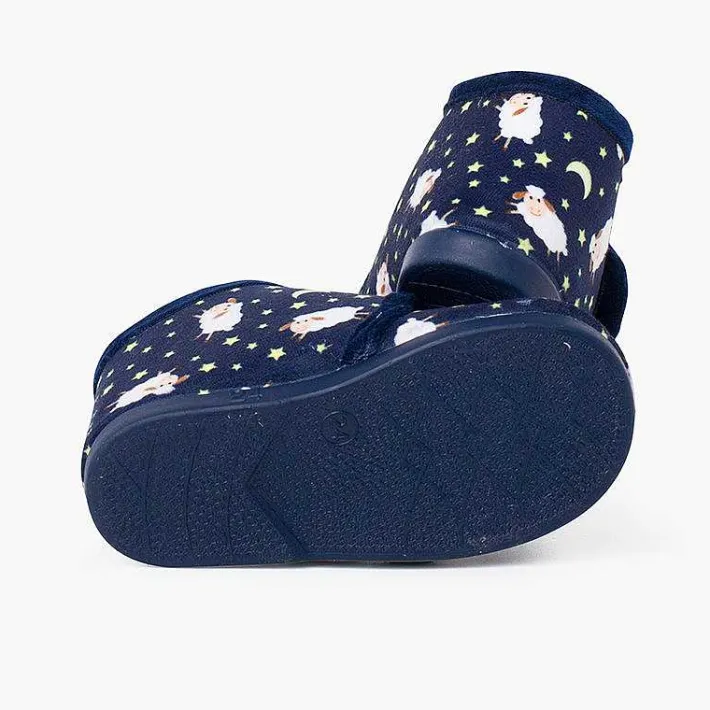 Zapatillas Casa<Pisamonas Botitas Casa Cierre Adherente Estampadas