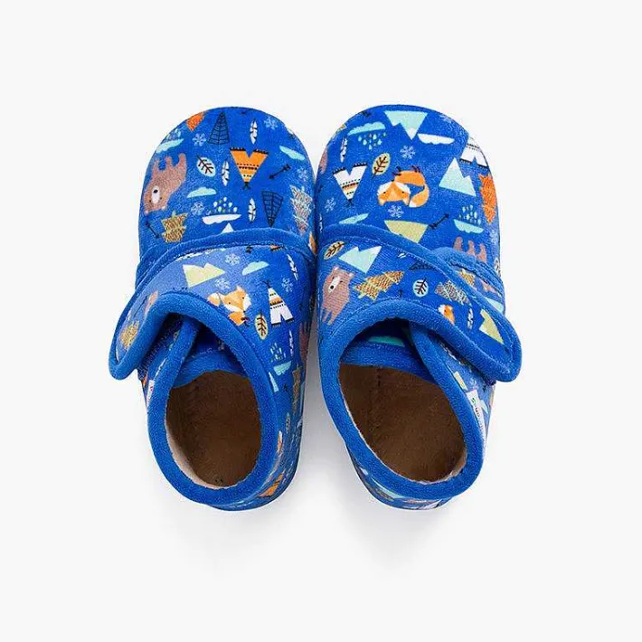 Zapatillas Casa<Pisamonas Botitas Casa Cierre Adherente Estampadas