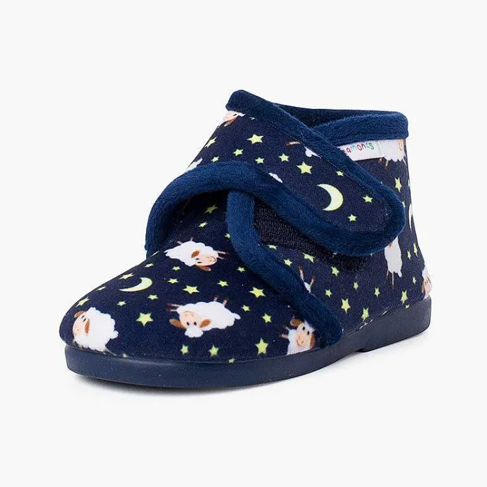 Zapatillas Casa<Pisamonas Botitas Casa Cierre Adherente Estampadas