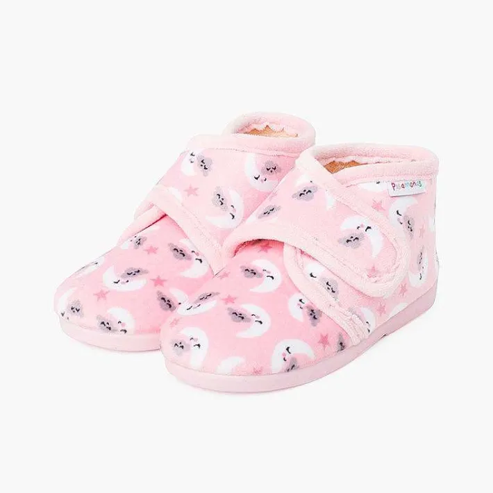 Zapatillas Casa<Pisamonas Botitas Casa Cierre Adherente Estampadas