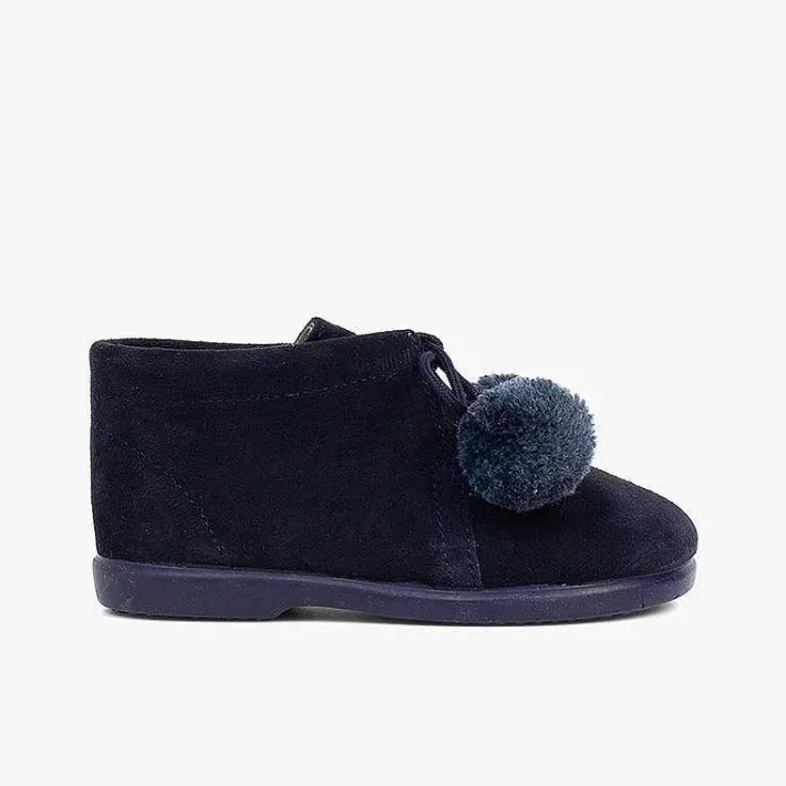 Botas<Pisamonas Botitas Con Pompones Niño Y Niña