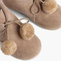 Botas<Pisamonas Botitas Con Pompones Niño Y Niña