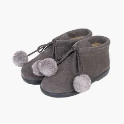 Botas<Pisamonas Botitas Con Pompones Niño Y Niña