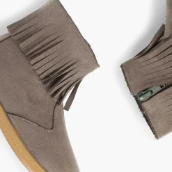 Botas<Pisamonas Botitas Flecos Con Cremallera Primeros Pasos