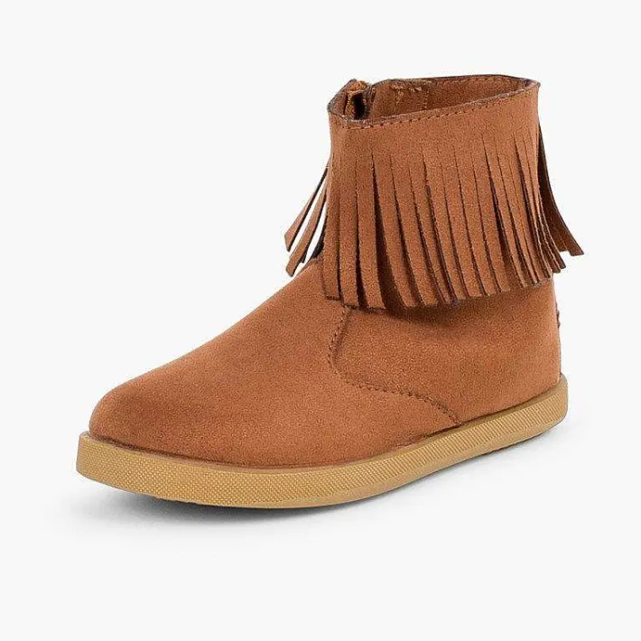 Botas<Pisamonas Botitas Flecos Con Cremallera Primeros Pasos