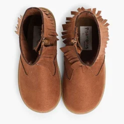 Botas<Pisamonas Botitas Flecos Con Cremallera Primeros Pasos