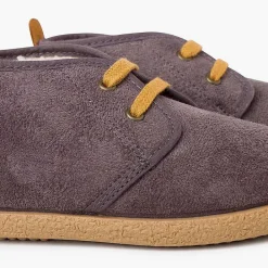 Botas<Pisamonas Botitas Forro Borrego Tira Camel Trasera