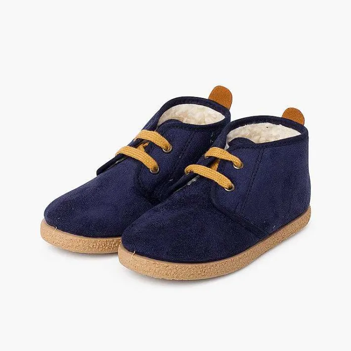 Botas<Pisamonas Botitas Forro Borrego Tira Camel Trasera