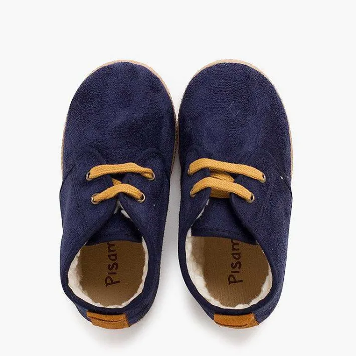 Botas<Pisamonas Botitas Forro Borrego Tira Camel Trasera
