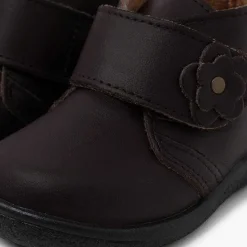 Botas<Pisamonas Botitas Niña Piel Lavable Flor