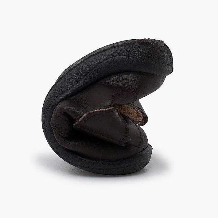 Botas<Pisamonas Botitas Niña Piel Lavable Flor