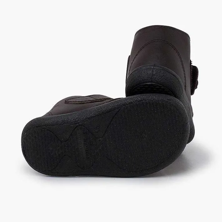 Botas<Pisamonas Botitas Niña Piel Lavable Flor