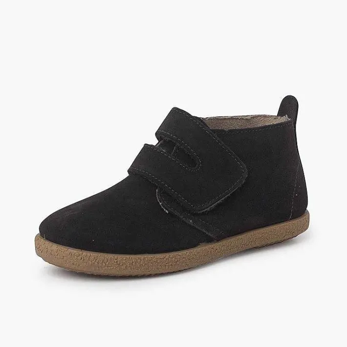 Botas<Pisamonas Botitas Niños Tira Ancha Adherente Serraje