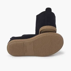 Botas<Pisamonas Botitas Niños Tira Ancha Adherente Serraje