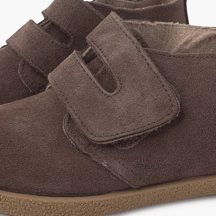 Botas<Pisamonas Botitas Niños Tira Ancha Adherente Serraje