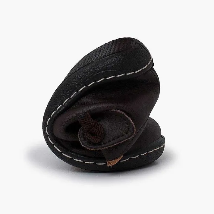 Botas<Pisamonas Botitas Piel Lavable Niños Cordones Elasticos
