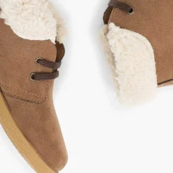 Botas<Pisamonas Botitas Tipo Borrego Niño Y Niña
