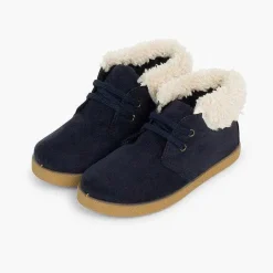 Botas<Pisamonas Botitas Tipo Borrego Niño Y Niña