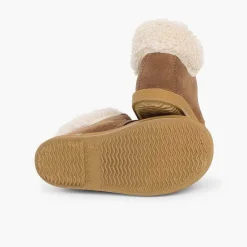 Botas<Pisamonas Botitas Tipo Borrego Niño Y Niña
