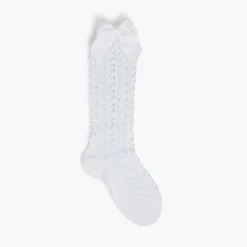 Leotardos Y Textil Condor<Pisamonas Calcetin Condor Alto Calado Con Lazo
