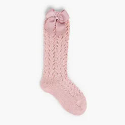 Leotardos Y Textil Condor<Pisamonas Calcetin Condor Alto Calado Con Lazo