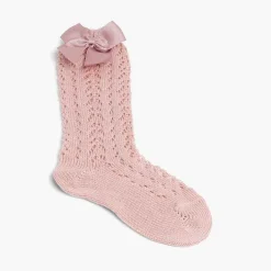 Leotardos Y Textil Condor<Pisamonas Calcetin Condor Alto Calado Con Lazo