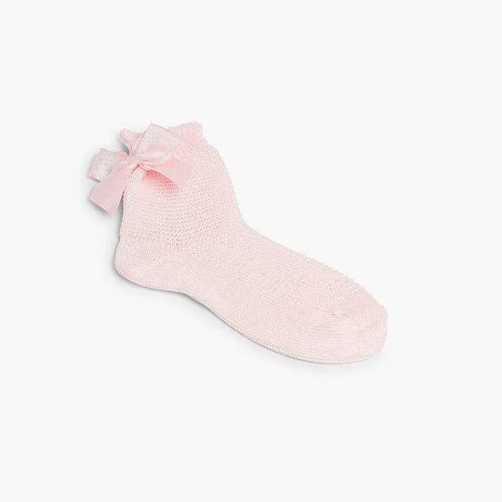 Leotardos Y Textil Condor<Pisamonas Calcetin Condor Corto Punto Bobo Con Lazo