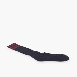 Zapatos Colegiales<Pisamonas Calcetin Deporte Triple Franja Horizontal