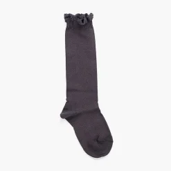 Leotardos Y Textil Condor<Pisamonas Calcetines Altos Con Puntilla
