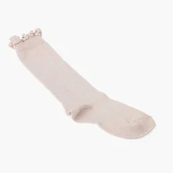 Leotardos Y Textil Condor<Pisamonas Calcetines Altos Con Puntilla