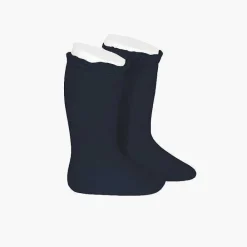 Leotardos Y Textil Condor<Pisamonas Calcetines Altos Con Puntilla