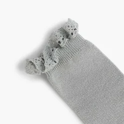 Leotardos Y Textil Condor<Pisamonas Calcetines Altos Con Puntilla