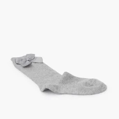 Leotardos Y Textil Condor<Pisamonas Calcetines Altos Condor Algodon Con Lazo