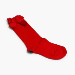 Leotardos Y Textil Condor<Pisamonas Calcetines Altos Condor Algodon Con Lazo