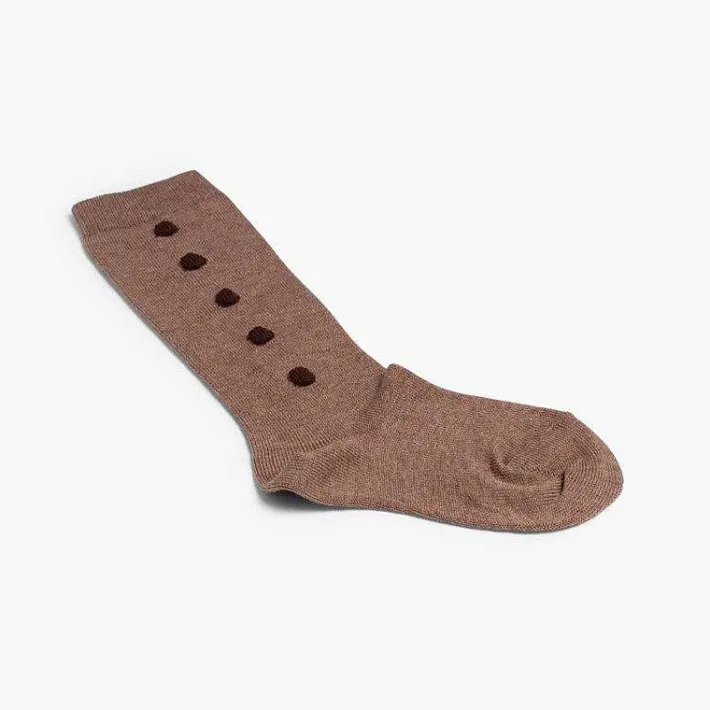 Leotardos Y Textil Condor<Pisamonas Calcetines Altos Condor Con Bodoques