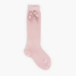 Leotardos Y Textil Condor<Pisamonas Calcetines Altos Condor Perle Con Lazo
