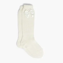 Leotardos Y Textil Condor<Pisamonas Calcetines Altos Condor Perle Con Lazo