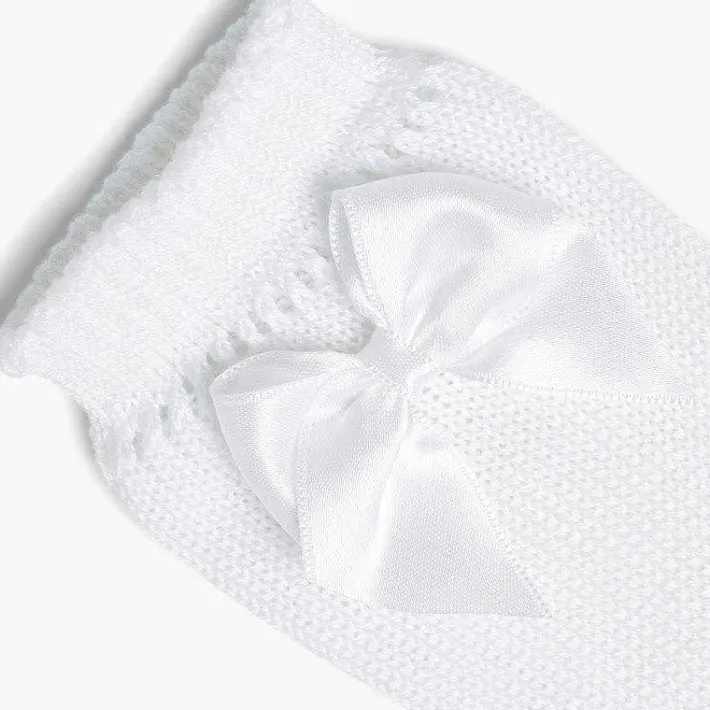 Leotardos Y Textil Condor<Pisamonas Calcetines Altos Condor Perle Con Lazo