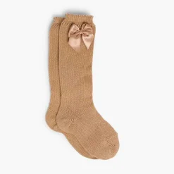 Leotardos Y Textil Condor<Pisamonas Calcetines Altos Condor Perle Con Lazo