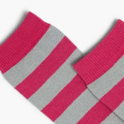 Leotardos Y Textil Condor<Pisamonas Calcetines Altos De Rayas