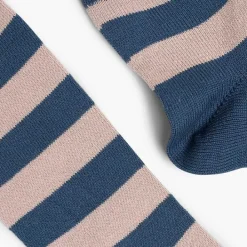 Leotardos Y Textil Condor<Pisamonas Calcetines Altos De Rayas