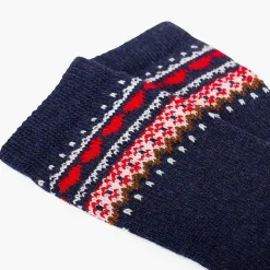 Leotardos Y Textil Condor<Pisamonas Calcetines Altos Detalle Greca
