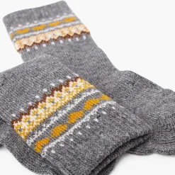 Leotardos Y Textil Condor<Pisamonas Calcetines Altos Detalle Greca